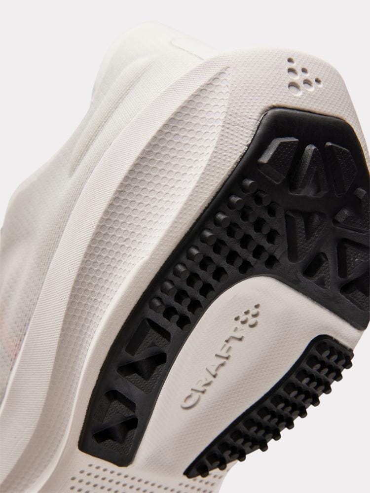 Men's CTM Ultra 3 Running Shoe - Ash White/Shock - Image 6