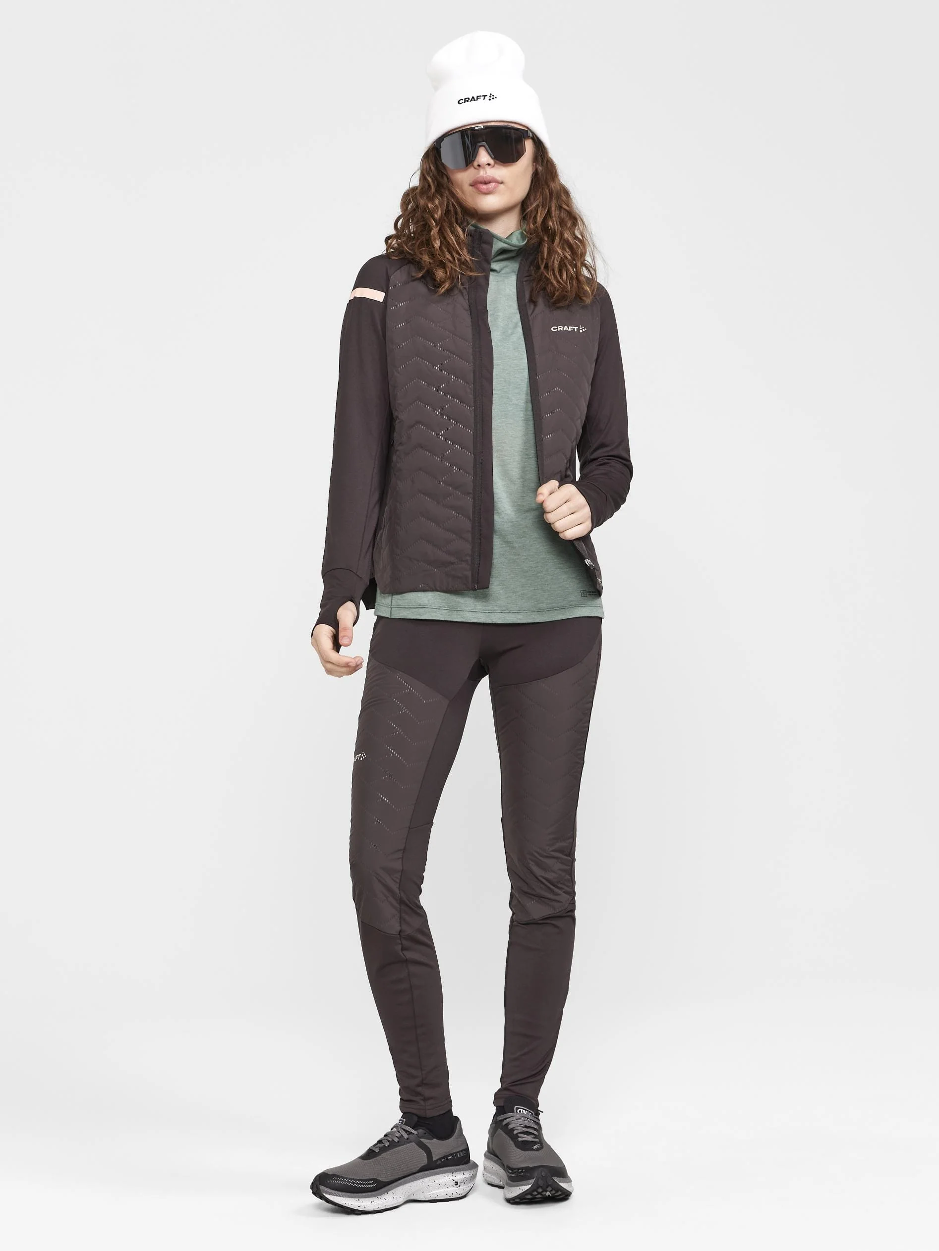 Women's ADV SubZ Wool Running Tee 2 - WHISPER - Image 6